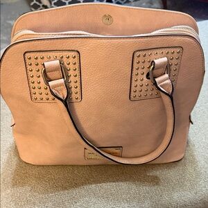 MARC NEW YORK Blush Pink Studded Dome Bag